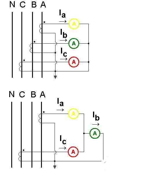 低壓電流互感器接線圖2圖3